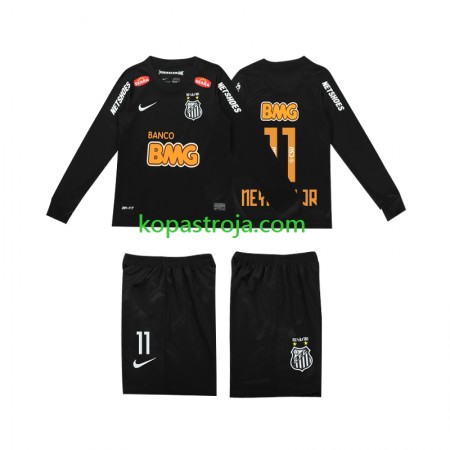 Billiga Fotbollströjor Santos NEYMAR JR 11 Classic 2012 2013 Retro Barn Borta tröja Långärmad